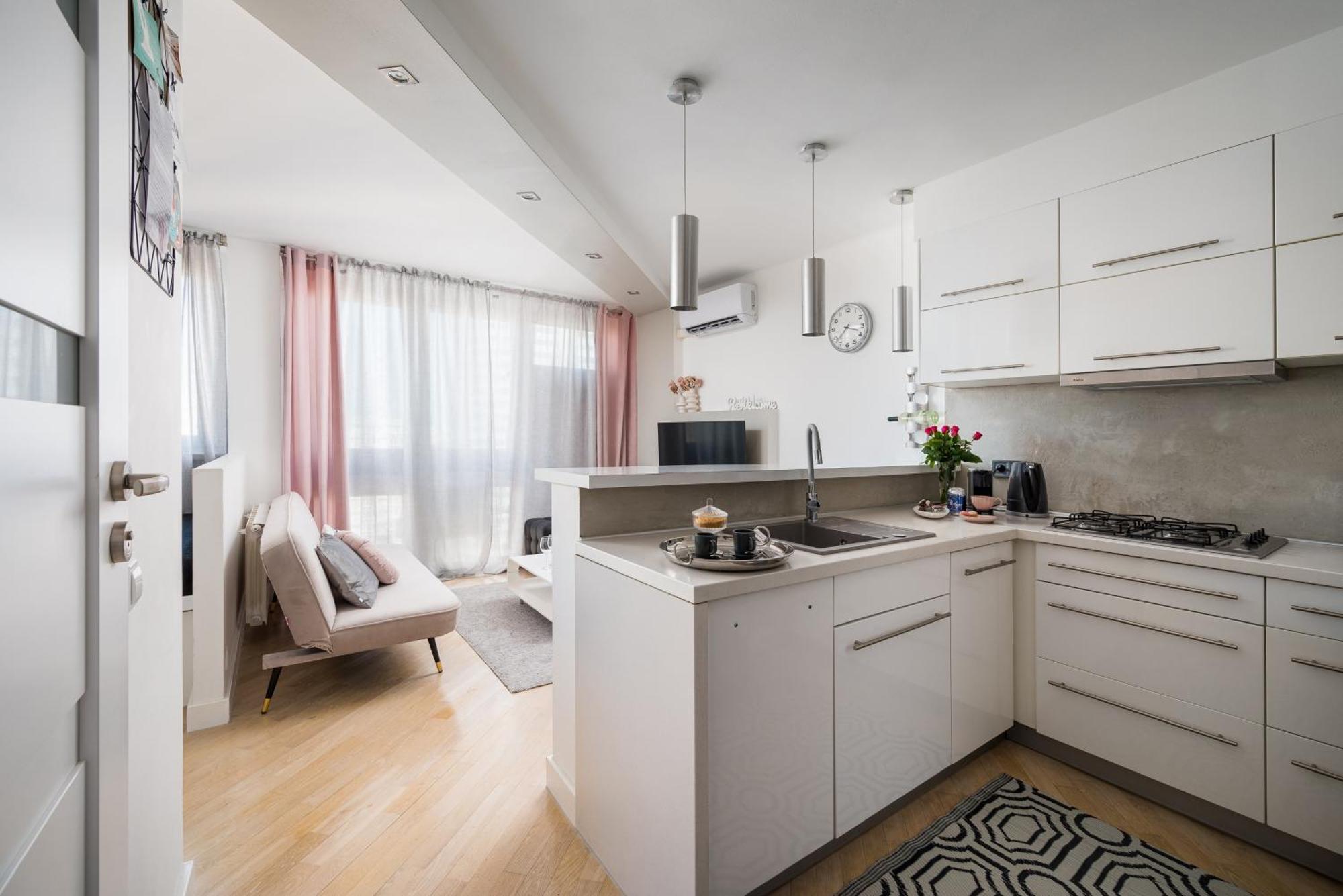 Air-Conditioned Premium Loft Warsaw Skyline Only 900 M To Central Station Buitenkant foto