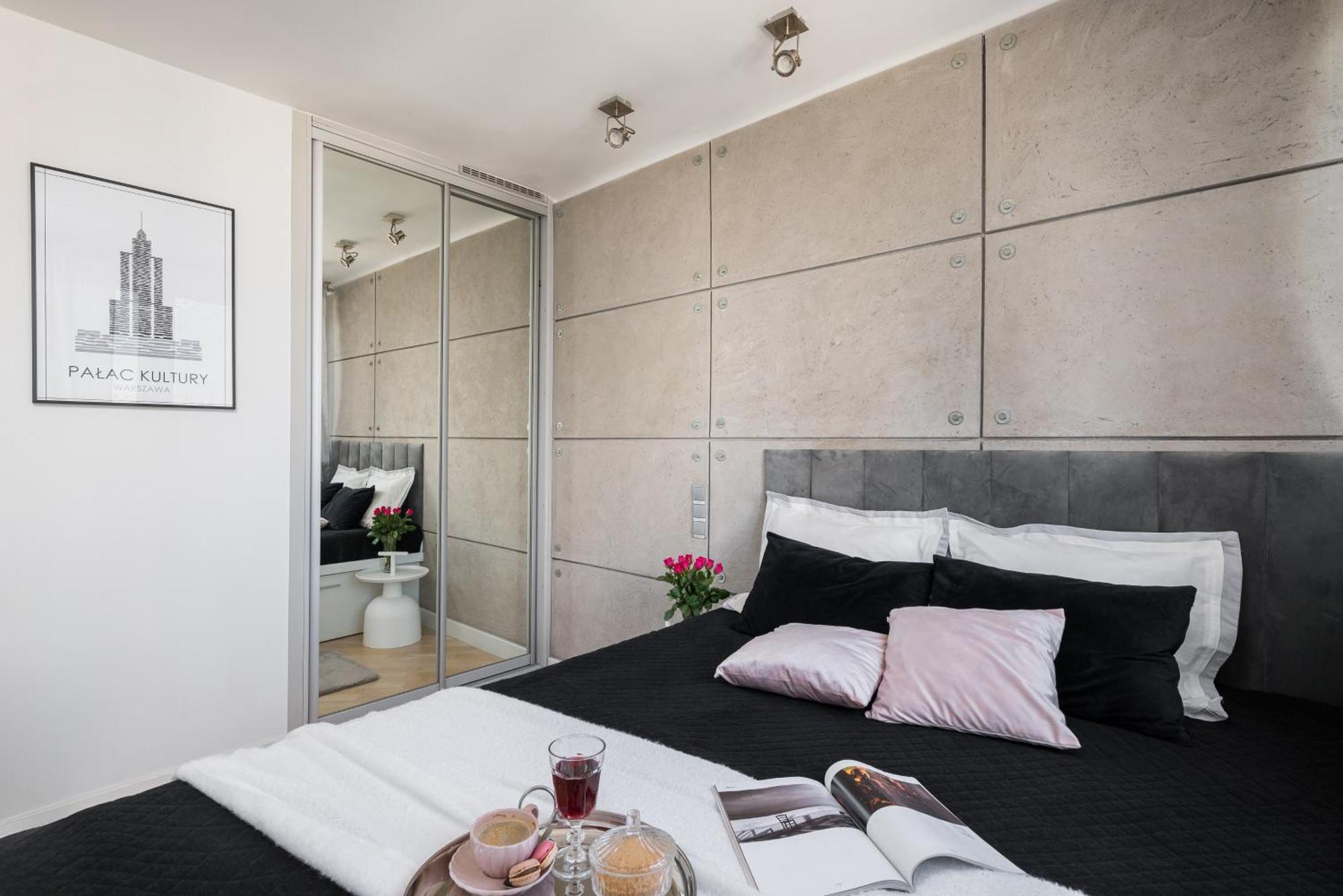 Air-Conditioned Premium Loft Warsaw Skyline Only 900 M To Central Station Buitenkant foto